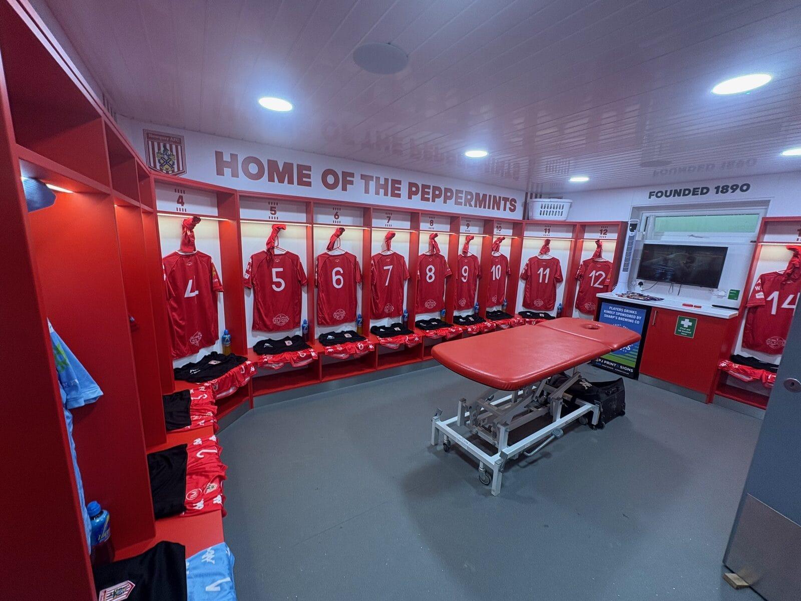 New changing rooms at Mount Wise