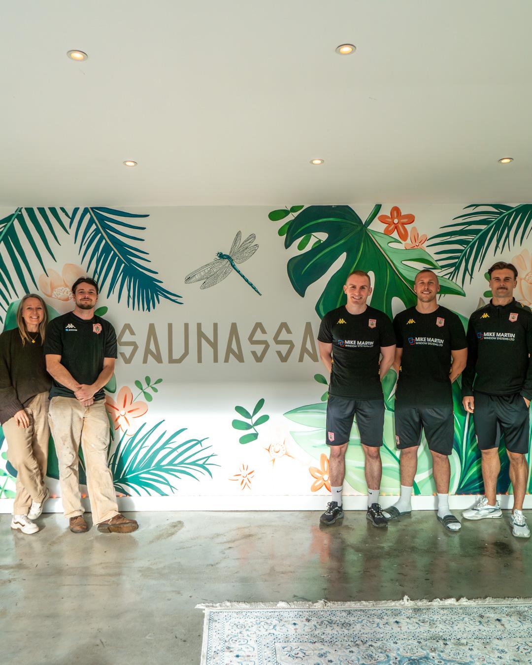 Saunassa Nordic spa on Pargolla Road, Newquay